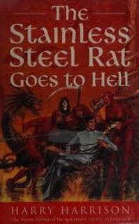 the stainless steel rat goes to hell (used,hard cover, good condition)