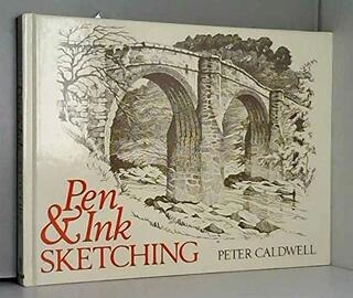 Pen & ink sketching (used,hard cover, good condition)