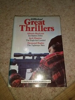 Great thrillers (used,hard cover, good condition)