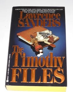 the timothy files (used,paper back,good condition)