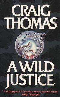 a wild justice (used,paper back,good condition)