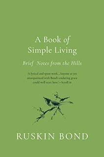 a book of simple living (used,hard cover, good condition)