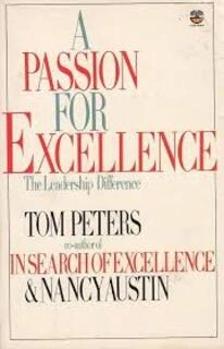 a passion for excellence (used,paper back,good condition)