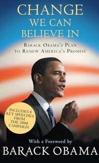 change we can believe in (used,hard cover, good condition)