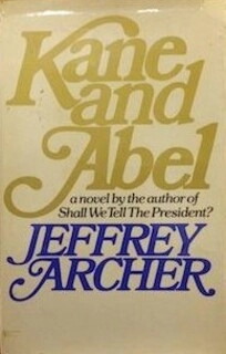 kane and abel (used,hard cover, good condition)