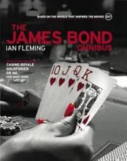 the james bond omnibus001 (used,paper back,good condition)