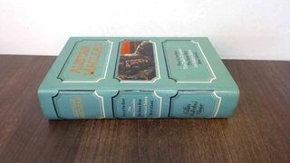 five great thrillers  (used,hard cover, good condition)