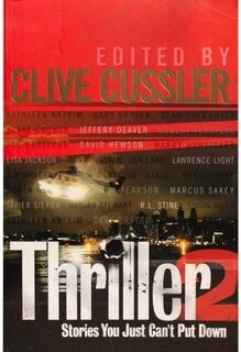 thriller 2 stories you just can't put down (used,paper back,good condition)