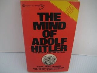 The mind of adolf hitler (used,paper back,good condition)