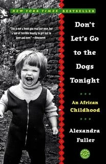 don't let's go to the dogs tonight (used,paper back,good condition)