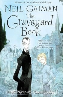 the graveyard book (used,paper back,good condition)