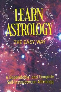 learn astrology the easy way (used,paper back,good condition)