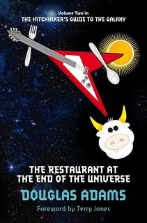 the restaurant at the end of the universe (used,paper back,good condition)