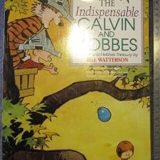 the indispensable calvin and hobbes (used,paper back,good condition)