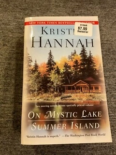 on mystic lake summer island (used,paper back,good condition)