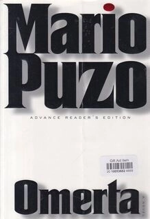 omerta (used,hard cover,good condition)