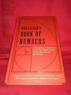 book of numbers (used,hard cover,good condition)