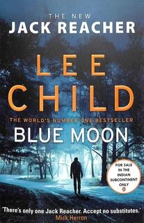the new jack reacher blue moon (used,paper back,good condition)