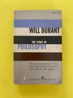 the story of philosophy (used,paper back,good condition)