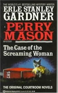 perry mason perry mason the case of the screaming woman (used,paper back,good condition)