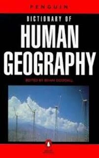 dictionary of human geography (used,paper back,good condition)