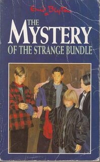 the mystery of the strange bundle (used,paper back,good condition)