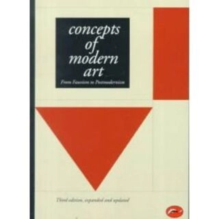 concepts of modern art (used,paper back, good condition)