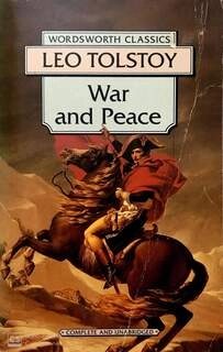 war and peace (used,paper back, good condition)