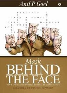 mask behind the face (used,hard cover,good condition)