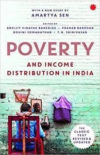 poverty and income distribution in india (used,paper back, good condition)