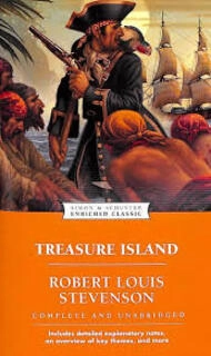 treasure island (used,paper back, good condition)