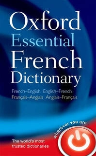 oxford essential french dictionary (used,paper back, good condition)