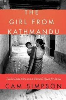 the girl from kathmandu (used,paper back, good condition)