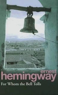 for whom the bell tolls (used,paper back, good condition)