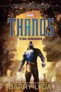 marvel thanos titan consumed (used,hard cover,good condition)