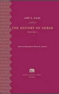the history of akbar (used,paper back, good condition)