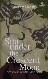 sita under the crescent moon (used,hard cover,good condition)