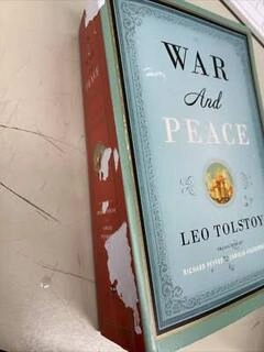 war and peace (used,paper back, good condition)
