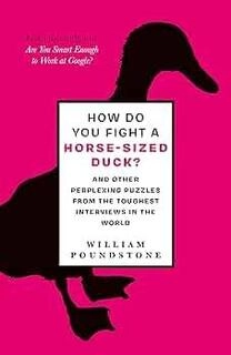 how do you fight a horse-sized duck? (used,paper back, good condition)