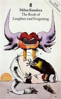 the book of laughter and forgetting (used,paper back, good condition)