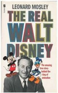 THE REAL WALT DISNEY  (paperback, used, good condition)