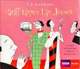 stiff upper lip,jeeves (used,paper back, good condition)