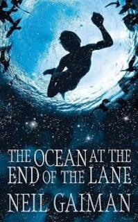 THE OCEAN AT THE END OF THE LANE (used,hard cover,good condition)