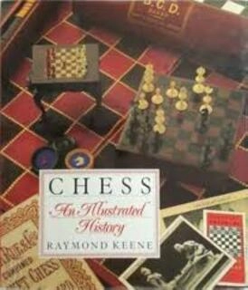 chess an illustrated history (used,hard cover,good condition)