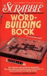 the scrabble word-building book (used,paper back, good condition)