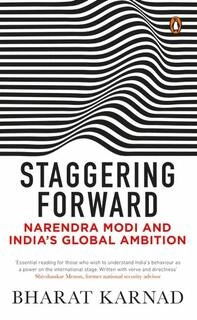 staggering forward (used,hard cover,good condition)