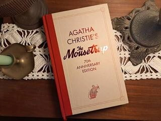 the mousetrap 70th anniversary edition (used,hard cover,good condition)