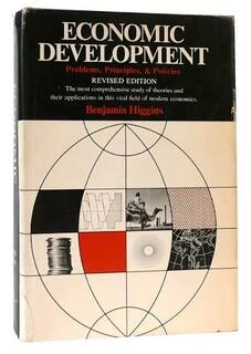 economic development (used,hard cover,good condition)