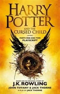 harry potter and the cursed child (used,paper back, good condition)