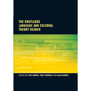 the routledge language and cultural theory reader (used,paper back, good condition)